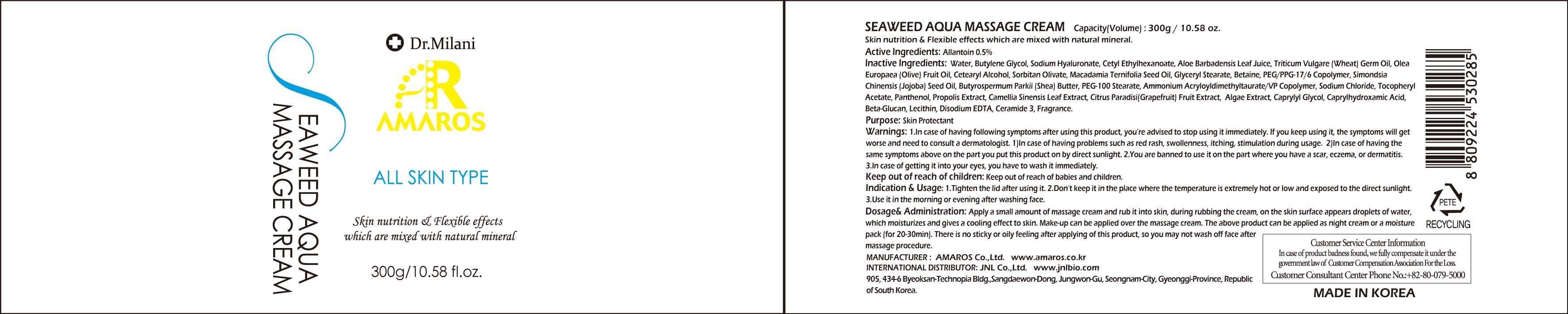 Seaweed Aqua Massage
